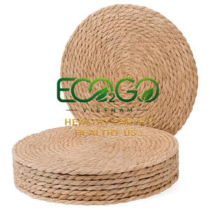 Eco2go Vietnam Eco-Friendly Natural Sedge Handwoven Seagrass <b>Placemat</b> for Dining Restaurant Hotel Wedding Home Use-Wholesale - Product Image 3