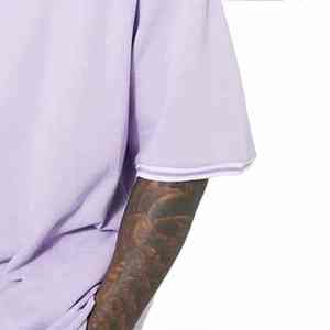 T-shirt Ringer Homme Coupe Classique Col Blanc Manches Courtes Décontracté Streetwear 100% Coton Séchage Rapide Haute Qualité - Product Image 2