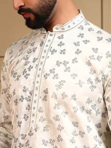 Pyjama Kurta pour homme – Vêtements ethniques de luxe pour occasions spéciales - Product Image 2