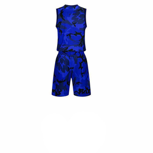 Chaleco Deportivo sin Mangas con Estampado de Camuflaje Personalizado, Pantalones Cortos de Baloncesto, Uniforme de Baloncesto de 2 Piezas de Alta Calidad - Product Image 4