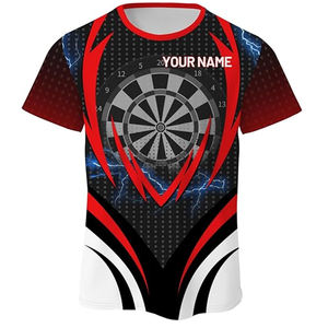 Camisetas de Dardos con Estampado por Sublimación de Alta Calidad, Logotipo Personalizado, Transpirables, de Secado Rápido, de Poliéster para Camisetas Deportivas de Equipo - Product Image 6