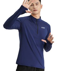 Unisex Compression Rash Guard Shirt Quick Dry Breathable <b>Gym</b> Sport <b>Top</b> Custom Adult MMA Sports Wear <b>Long</b> <b>Sleeve</b> Knitted - Product Image 1