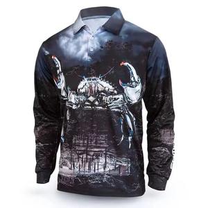 Camisas de Pesca de Manga Larga para Hombre con Protección Solar UPF 50+ y Absorción de Humedad, Fabricadas en Poliéster - Product Image 1