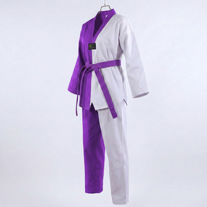 Uniforme de Taekwondo Elástico, Cómodo, Duradero, para Entrenamiento Diario y Sparring, 100% Algodón, Ligero y Transpirable - Product Image 4