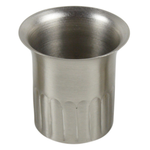 Vaso de Vidrio Creativo Hecho a Mano con Acabado Plateado, Diseño Metálico, Decoración para el Hogar, Diseño para Restaurantes y Hoteles, Vaso de Mesa - Product Image 1