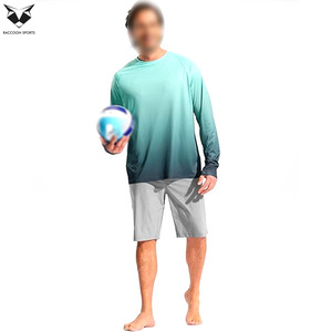Camisetas de Pesca para Hombre, Manga Larga, Secado Rápido, Tela Suave, Ropa de Pesca de Alto Rendimiento para Exteriores, Ropa de Pesca Antimicrobiana - Product Image 6