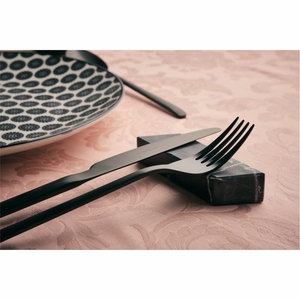 Support de Couverts en Marbre Nordique Foncé, Porte-Cuillères, Fourchettes et Couteaux Personnalisé, Décoration Minimaliste pour Table de Restaurant - Product Image 6