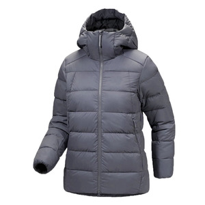 Long Length Waterproof Women Down <b>Jacket</b> with Hood Large Pockets Japanese Korean Style Warm <b>Puffer</b> for Cold Weather Winter Use - Product Image 4