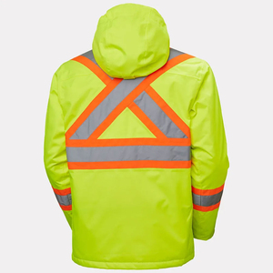 Chaqueta de Seguridad Reflectante de Alta Visibilidad para Hombre, con Franjas Reflectantes, Ropa de Construcción, Prenda de Trabajo con Advertencia de Seguridad - Product Image 5