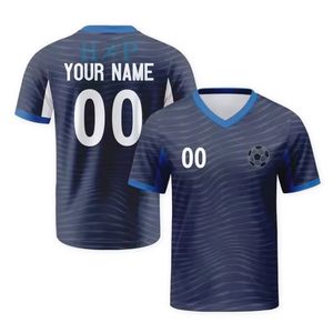 OEM Custom High Quality 100% Polyester Sublimation Shirts Digital Print Automated Cutting Quick Dry Men's Football Soccer Jersey - Product Image 4