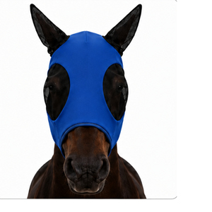 Anti Insect Cover For Horse Adjustable Lightweight soft Face Protection fly mask comfortable <b>equestrian</b> riding Outdoor Horse - Product Image 1