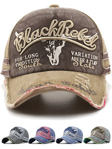 หมวกกีฬาแบบเรียบ ปักลายได้ตามสั่ง ขายดี รุ่นใหม่ หมวกกีฬาผู้ชายใส่สบาย ทรงพอดี - Product Image 6