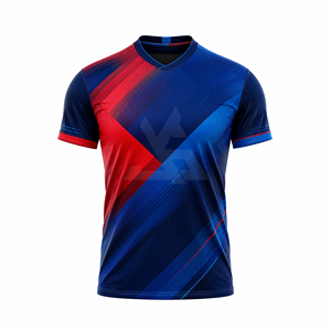 Fabricant de maillots de football sublimés sur mesure, uniformes de football d'équipe de qualité supérieure, tissu respirant haute performance, vente en gros de vêtements de sport - Product Image 1