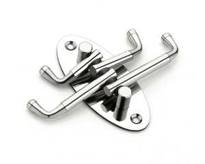 ตะขอแขวนเสื้อผ้าแบบหมุนได้ พับเก็บได้ 3 ง่าม สำหรับเสื้อโค้ท ผ้าขนหนู เสื้อคลุม ดีไซน์เรียบหรู มีหลายแบบให้เลือก ทนทานใช้งานได้ยาวนาน - Product Image 2