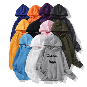 Custom Made Cotton Fleece Hoodies For <b>Men</b> 2026 New Design Winter Solid Color <b>Pullover</b> Hoodie For Boys - Product Image 1