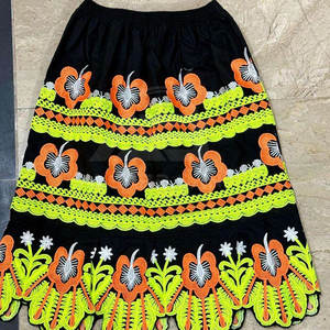 Fabricant professionnel de jupes brodées pour femmes en coton 100%, vêtements d'été, jupe brodée - Product Image 4