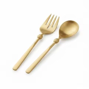 Ensemble de couverts minimalistes en métal noir avec manche, finition miroir, fourchette et cuillère, compatibles lave-vaisselle, pour la restauration - Product Image 6