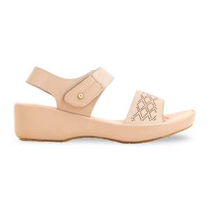PU0507ของผู้หญิงสีเบจส้นรองเท้าอย่างเป็นทางการ - Product Image 4