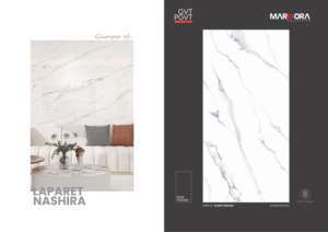 Dalle de porcelaine Super Gloss Endless 600x1200, grand format moderne, pour mur et sol, finition polie premium, qualité export. - Product Image 5