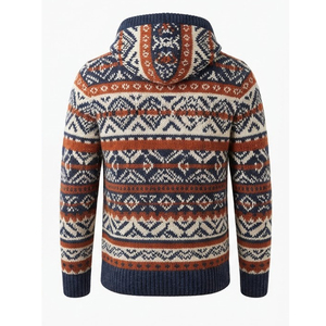 Sudadera con Capucha de Felpa Francesa 100% Algodón, Tejida, Personalizada de Fábrica, Unisex, Corte Regular, Hombros Caídos, con Bolsillo, para Invierno - Product Image 5
