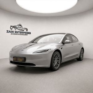 รถยนต์มือสอง ปี 2025 เทสล่า รุ่น 3 EV พวงมาลัยซ้าย วิ่ง 4000 กม. 5 ที่นั่ง มอเตอร์เดี่ยว ขับเคลื่อนล้อหลัง รถยนต์ไฟฟ้า ซีดาน มีการรับประกัน มีรถพร้อมส่ง - Product Image 1