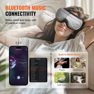 5 Modes Bluetooth Music Heated <b>Eye</b> <b>Massager</b> 180 Degrees Foldable Convenient <b>Eye</b> Care Device - Product Image 4