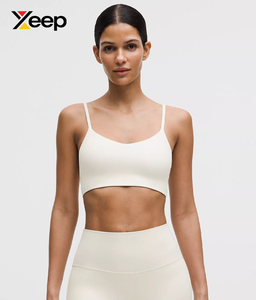 เสื้อชั้นในกีฬาโยคะคุณภาพสูงสำหรับผู้หญิง XEEP รุ่น XC-SB-135 แบบเรียบง่าย ระบายอากาศได้ดี สายปรับได้ แผ่นรองถอดออกได้ รองรับได้ดี - Product Image 1