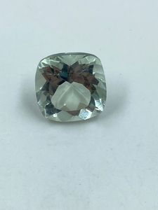 Natural High Quality Green Amethyst Gemstone Loose <b>Stone</b> 7.45Carat 12MM Green Colour Jewelry Making - Product Image 3