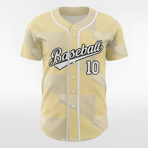 Sublimation Printed Baseball Jerseys Custom Color Softball Jerseys College Baseball T-Shirts OEM Service Design Customized - Product Image 1
