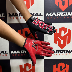 Guantes de Fútbol Americano para Exteriores, Transpirables, Talla Grande, Personalizables, Marca Privada, Duraderos, Ropa Deportiva, Guantes de Fútbol Americano para Hombre - Product Image 4