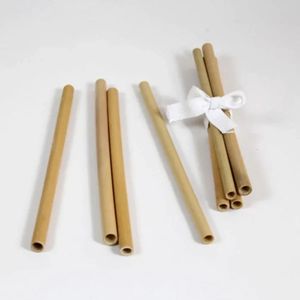 Eco-friendly Wholesale High Quality MOQ Low <b>Bamboo</b> Drinking <b>Straw</b> <b>Bamboo</b> <b>Straws</b> Price Competitive From Vietnam - Product Image 5
