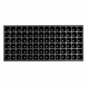 Plateaux de semis carrés en plastique PS durables de haute qualité à 98 alvéoles, directement de l'usine, utilisables plusieurs fois - Product Image 3