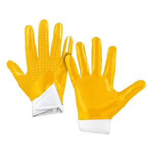Nouveauté : Gants de football américain tendance, respirants, en polyester doux, antidérapants, sans silicone, sans poudre, stériles - Product Image 6