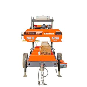 Rimorchi Agricoli PSM27 Rimorchio per Segheria con Telaio Ausiliario Capacità 4400 libbre Martinetti di Livellamento Barra Antiribaltamento TMG Sframe - Product Image 3