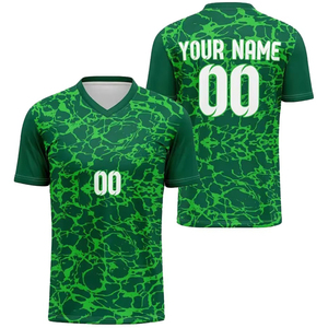 Camiseta de fútbol de malla suave, 100% poliéster, de secado rápido, transpirable y cómoda, para atletas, amantes del deporte y partidos de equipo. - Product Image 4