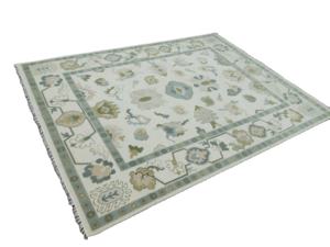 ชุดพรมสำหรับห้องนั่งเล่นสไตล์วินเทจแบบโบราณสีน้ำเงินหรูหรางานตามสั่ง - Product Image 4