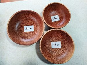 Tazón de Madera de Coco Hecho a Mano, Ecológico, Tazón de Madera Sostenible para Servir en la Cocina, Venta al Por Mayor - Product Image 5