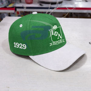 Gorra de Béisbol de Satén con Bordado 3D de la Hermandad Iota Phi Lambda, Elegante Letra Griega, Ajustable, Transpirable - Product Image 2