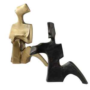 Luxury Design Modern Simple and Abstract Figure <b>Couple</b> Sculpture Table <b>Ornaments</b> Living Room Home <b>Ornaments</b> - Product Image 1
