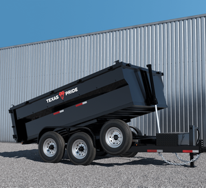 Wholesale 2026 6x10 FT Lowrider Dump <b>Trailer</b> 7000 GVWR Hydraulic Tipping 10-Gauge Steel Heavy Duty Utility <b>Trailer</b> High Gray - Product Image 1