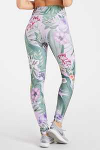 Leggings de yoga taille haute longueur intégrale pour femme, en Spandex et Polyester, avec taille élastique, sans couture, décontractés, He She Wears - Product Image 4