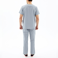 Tenues Médicales Homme en Promotion : Ensembles de Blouses et Pantalons Souples et Extensibles pour Infirmiers, Salons de Beauté et Spas