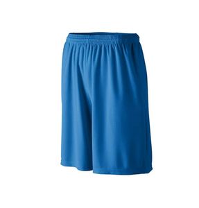 Short Bermuda Homme en Toile de Coton Rose 220g avec Logo Avant, Taille Mi-Haute Élastique, Couleur Unie, Tricoté, Respirant, avec Poches - Product Image 4