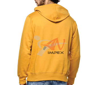 เสื้อฮู้ดผู้ชายผ้าฝ้าย 100% ระบายอากาศได้ดี สวมใส่สบายสำหรับฤดูใบไม้ร่วง - พิมพ์ลายตามสั่ง คุณภาพดี สินค้ามาใหม่ - Product Image 4