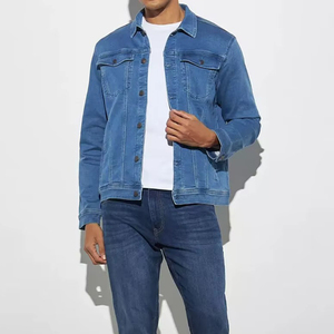 Wholesale Denim <b>Jackets</b> High Quality Custom Front Logo Printed Men's <b>Winter</b> <b>Jacket</b> Quick Dry - Product Image 6