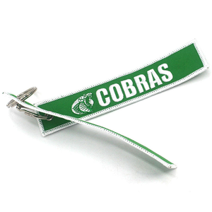 Porte-clés en tissu brodé, cadeau personnalisé, porte-clés, autres bijoux - Product Image 2