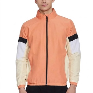 เสื้อแจ็คเก็ตผู้ชายแบบเบา สีสันตัดกัน ซิปหน้า สไตล์ลำลอง สตรีทแวร์ สปอร์ต เสื้อคลุมกันลม แฟชั่นทันสมัย ใส่ได้ทุกวัน - Product Image 4