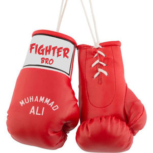 Porte-clés mini-gants de boxe en cuir artificiel, à suspendre au tableau de bord, cadeau MMA, taille personnalisée, article promotionnel - Product Image 2