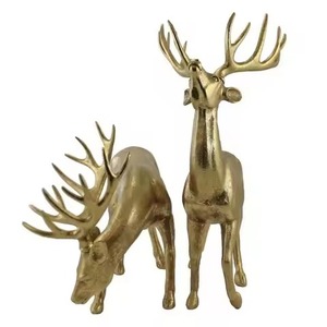 Colección Premium de Renos Metálicos Navideños, Adorno Decorativo de Navidad para Regalos - Product Image 3