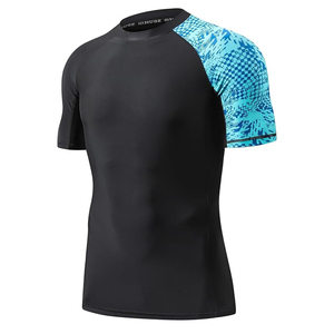 <b>Men</b> Wolf Graphic <b>Compression</b> <b>Shirt</b> Quick Dry Gym Wear Fitness MMA Rash Guard Custom Logo Manufacturer - Product Image 1